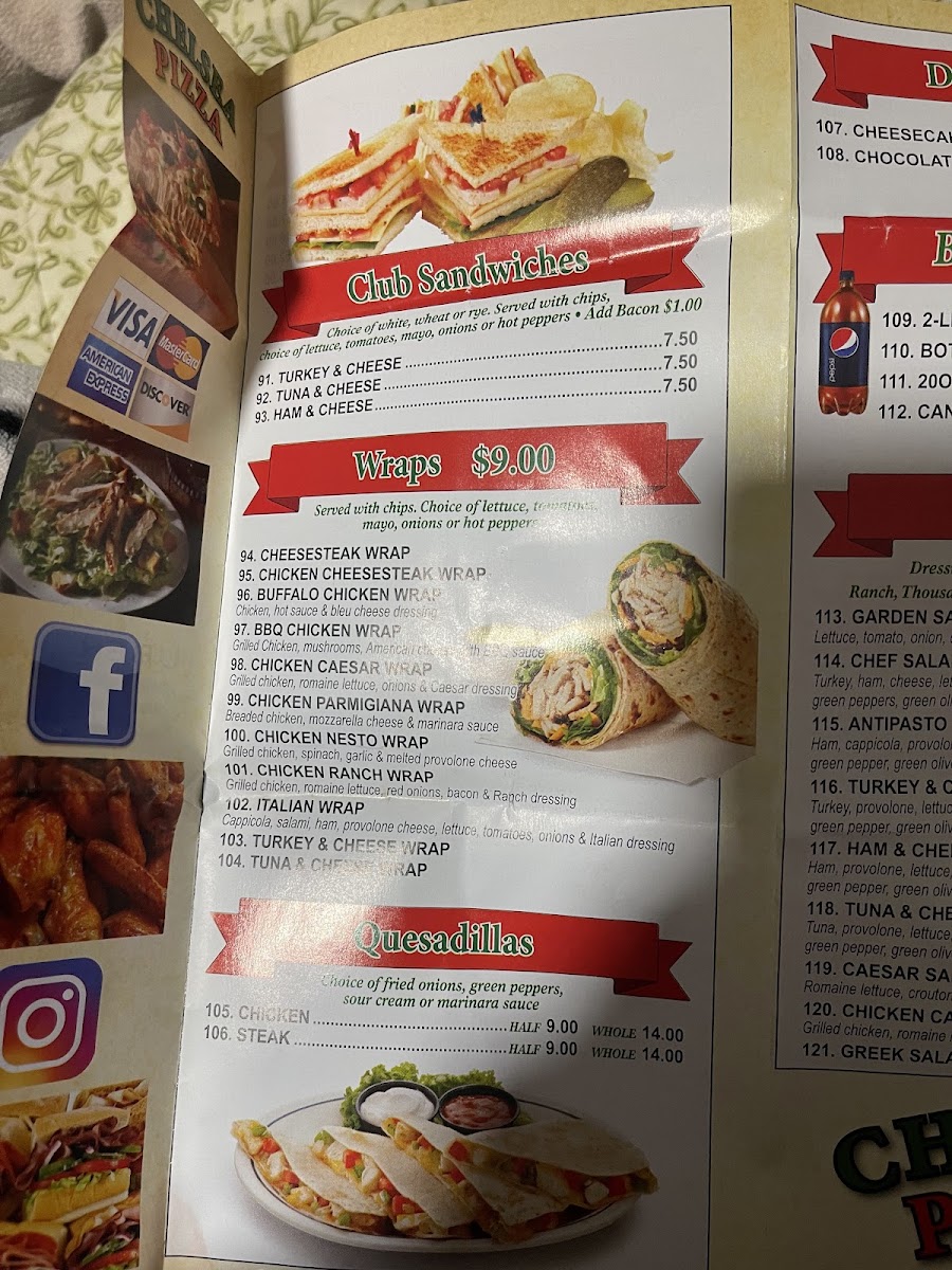 Menu Chelsea Pizza Ocean City-8