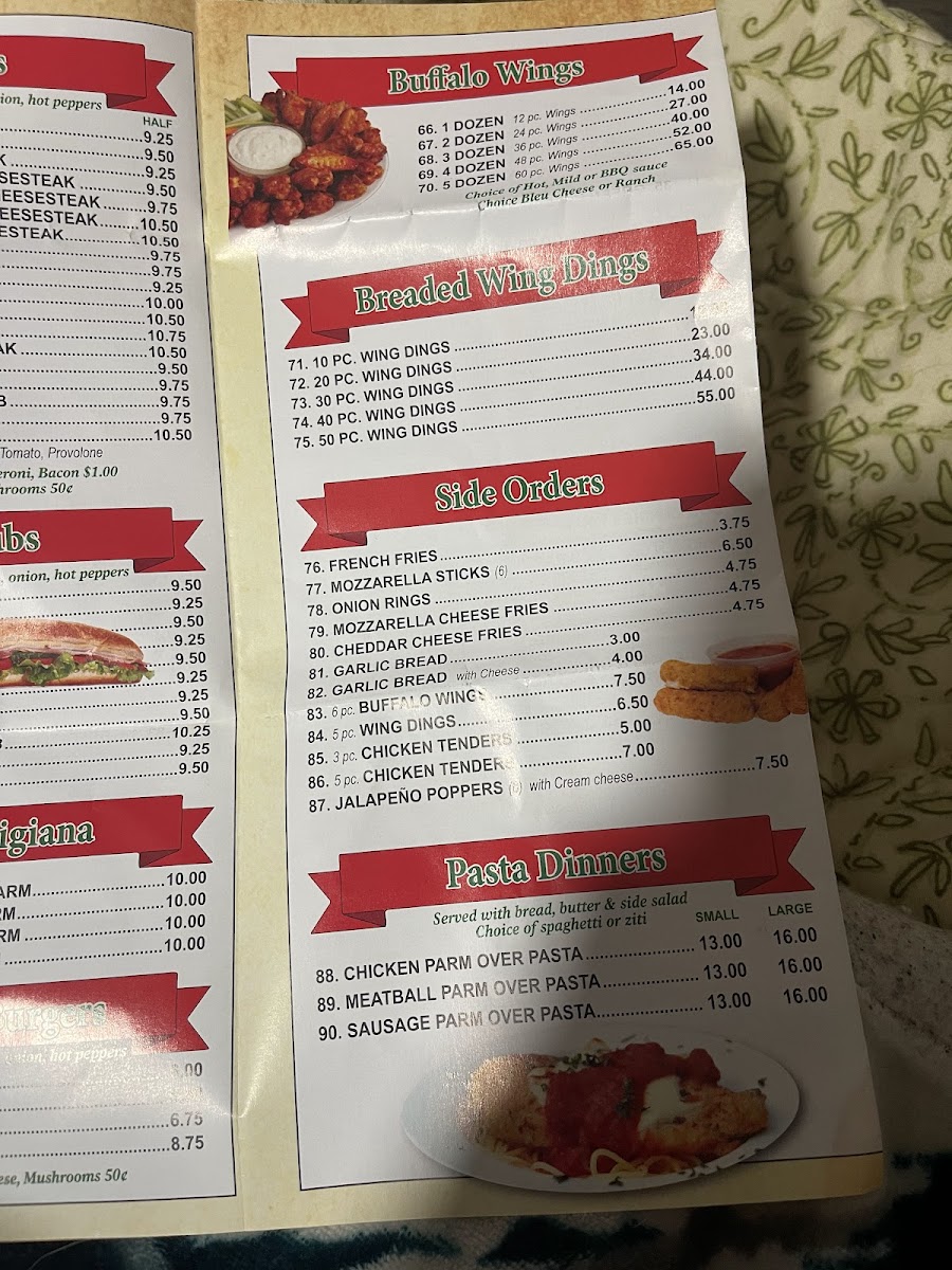 Menu Chelsea Pizza Ocean City-9